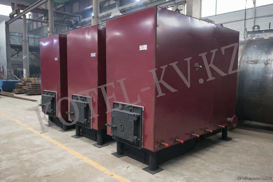 Твердотопливный котел КВр Водогрейный котел КВр