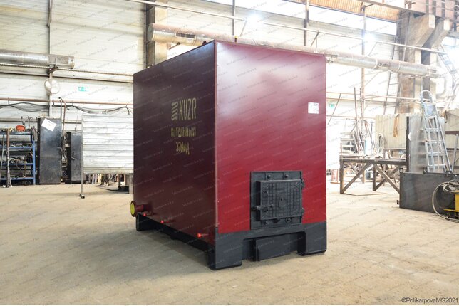 Твердотопливный котел с золоуловителем 0.9 МВт