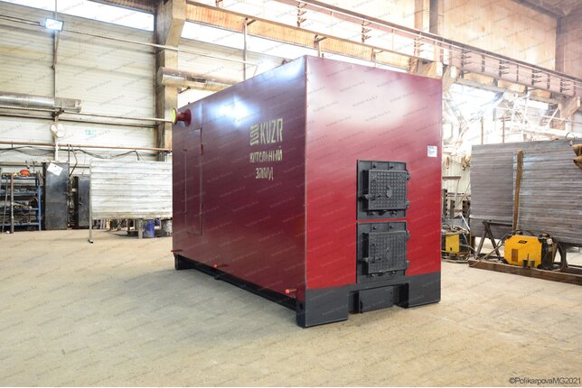 Котел 1280 кВт угольно дровяной