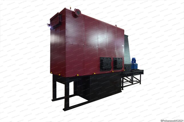 Котел 1000 кВт на щепе и опилках автоматический