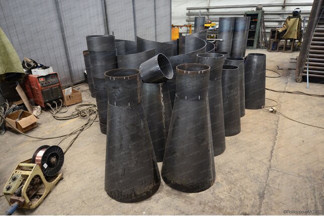Изготовление промышленных циклонов ЦН 11 500 2УП
