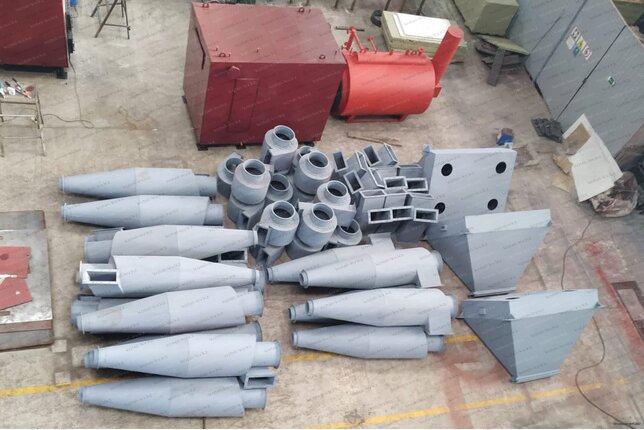 Производство промышленных циклонов ЦН 11 700 6СП