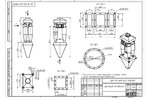 Чертеж циклона ЦН-15-500-4СП