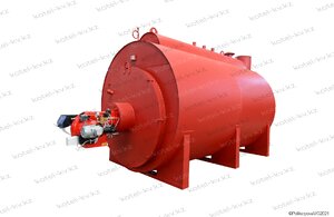 Котел паровой 0.7 тонны 170 С на газе