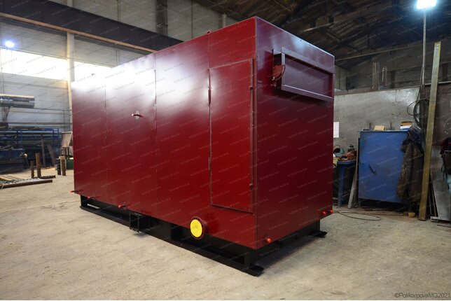 Котел на отходах лесопиления твердотопливный 0.7 МВт
