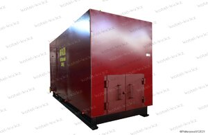 На древесных отходах котел 1.0 МВт